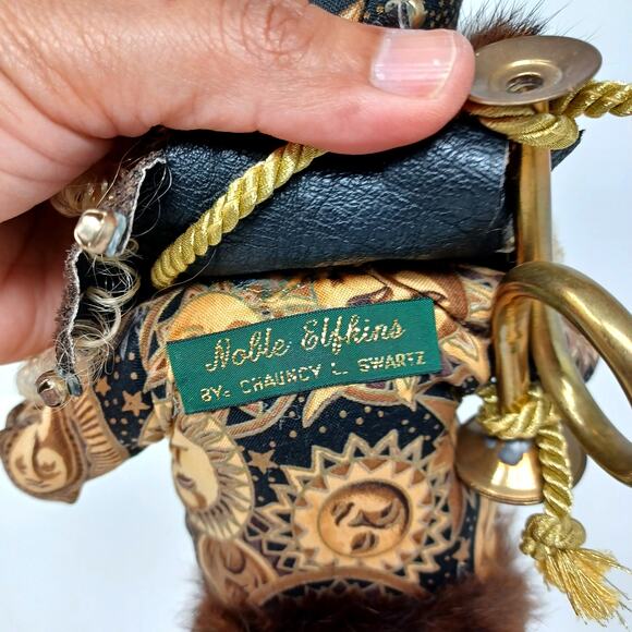 Handmade Ooak Elf Man Doll Noble Elfin by Chauncy L Swartz - Picture 6 of 8